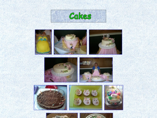 cakes screenshot