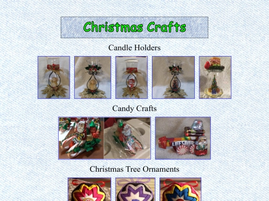 christmas crafts screenshot