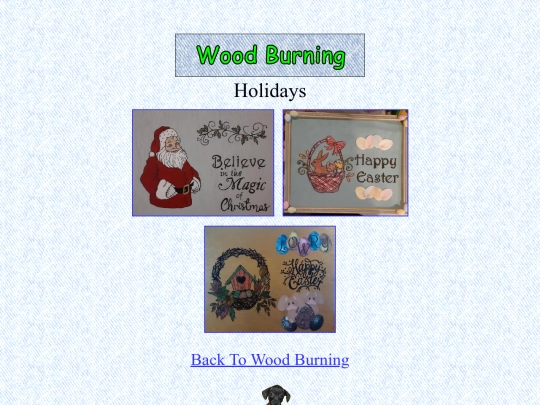 wood burning/holidays screenshot