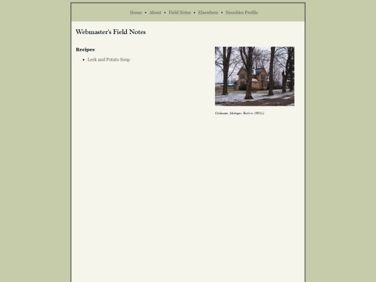 blog screenshot