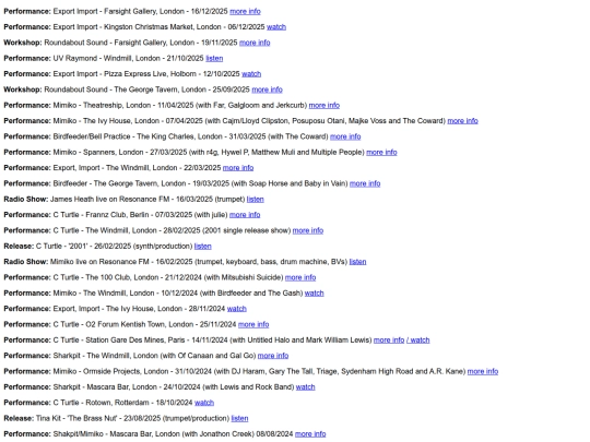 Music screenshot