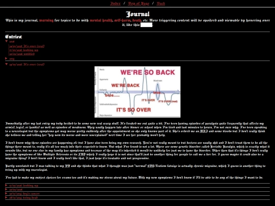 Journal screenshot