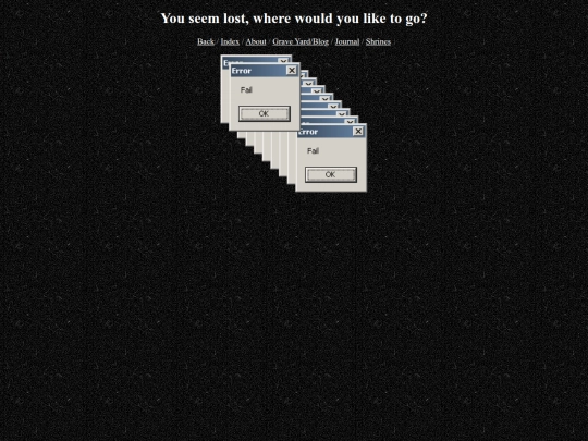 not_found screenshot