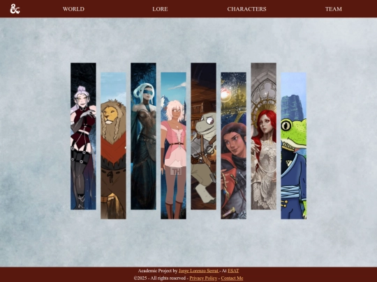 characters screenshot