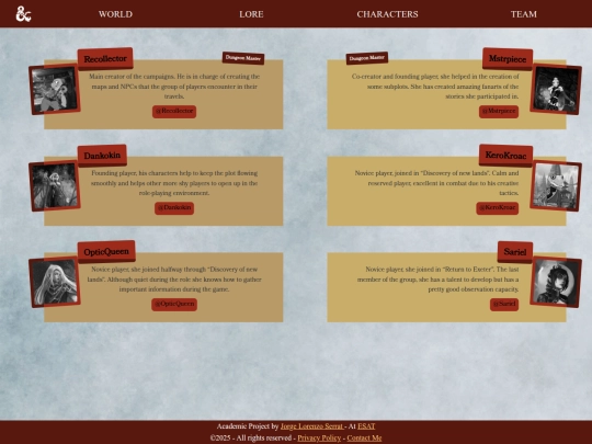 team screenshot