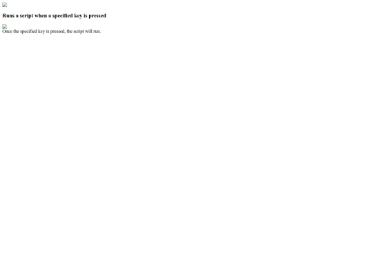 when-key-pressed screenshot