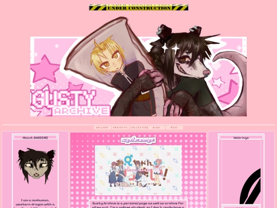 Homepage screenshot