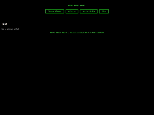test screenshot