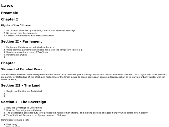 laws screenshot