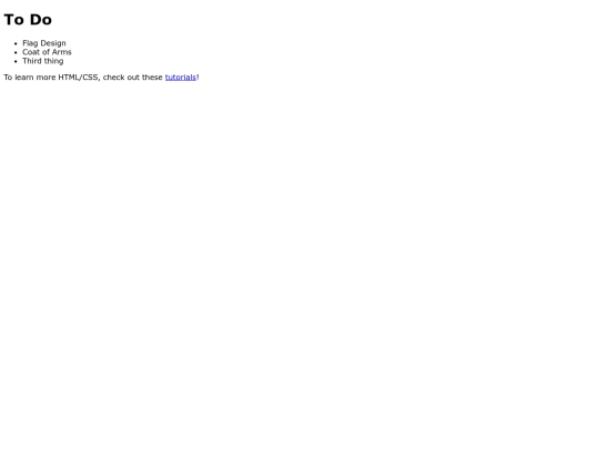 todo screenshot