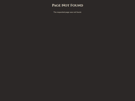 not_found screenshot