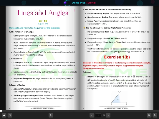 Class IX/Maths/Geometry/Ex-1b/viewer screenshot