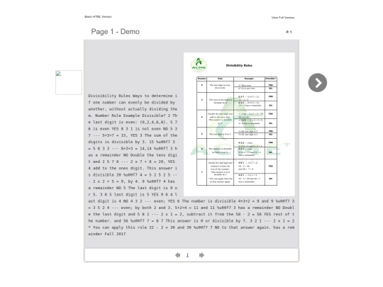 Class VIII/Divisibility Rule/files/basic-html/page1 screenshot