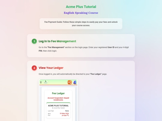 Payment Instructions/paymentinstruction screenshot