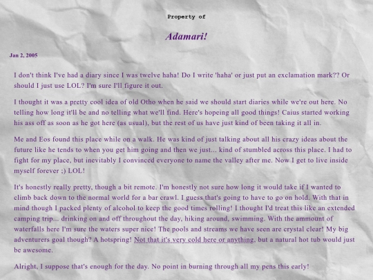 adamarijournal screenshot