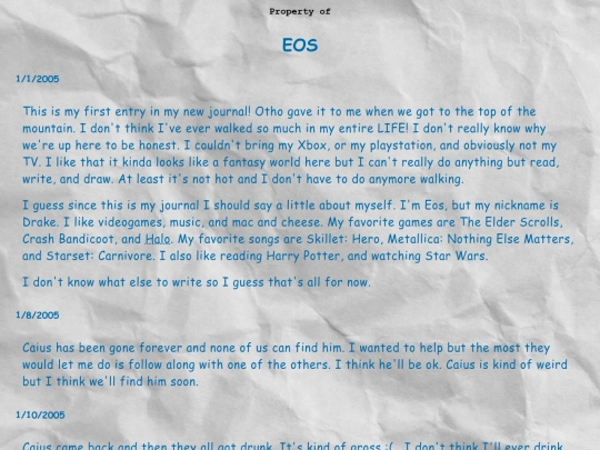 eosjournal screenshot