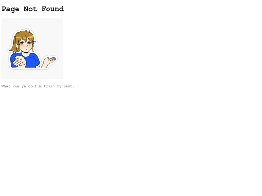 not_found screenshot