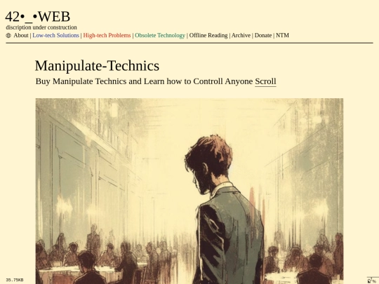 Manipulate-Technics screenshot