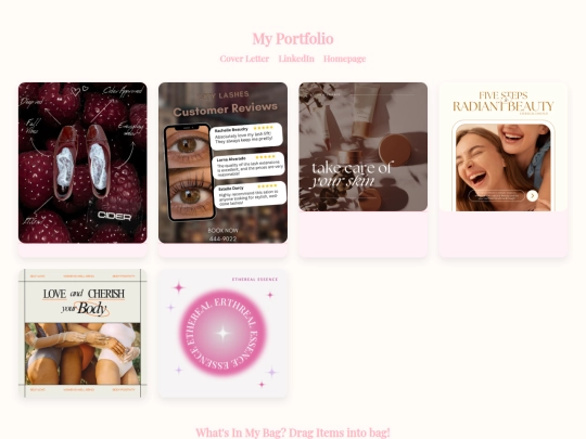 portfolio screenshot