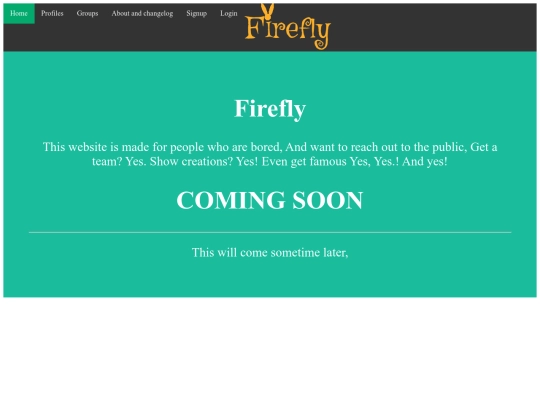 Firefly/Home screenshot