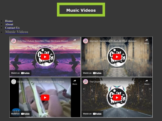 music screenshot