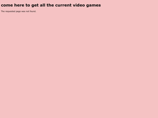 not_found screenshot