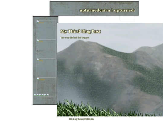 blog/mythirdpost screenshot