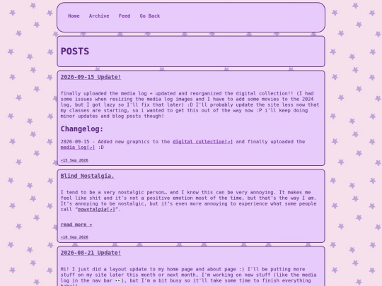 blog/feed screenshot