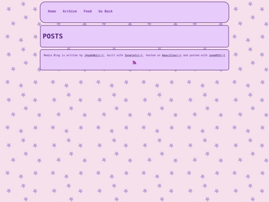 media/feed screenshot
