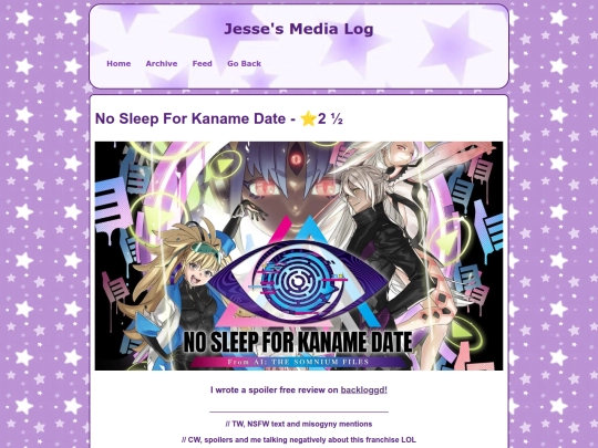 media/posts/2025-12-19-No-Sleep-For-Kaname-Date-⭐2 ½ screenshot