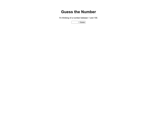 guess_numbers screenshot