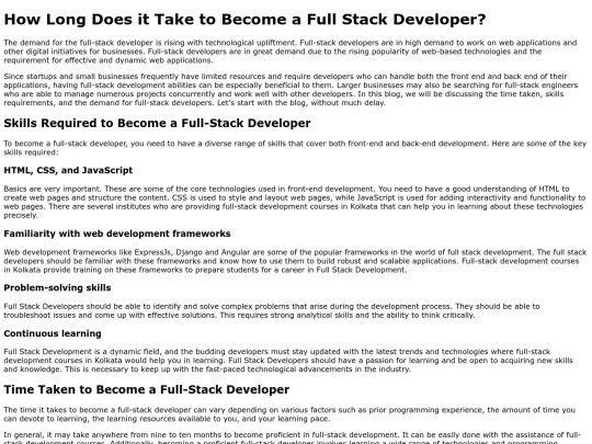 fullstackdevelopmentcourse screenshot