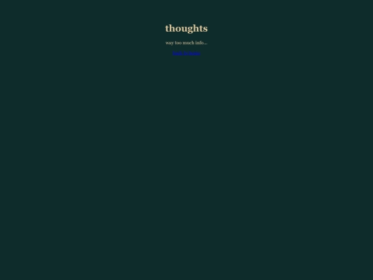 thoughts screenshot
