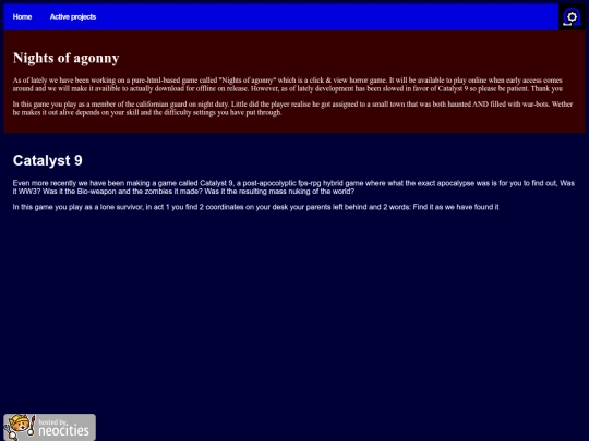 active-projects screenshot