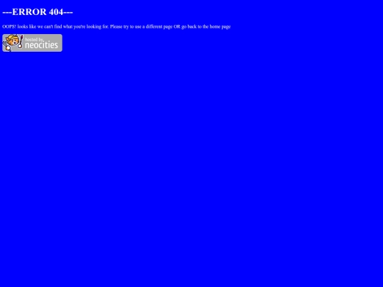 not_found screenshot