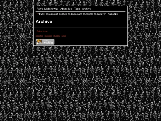 archive screenshot