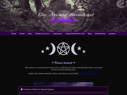 archives screenshot
