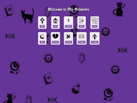 grimoire screenshot
