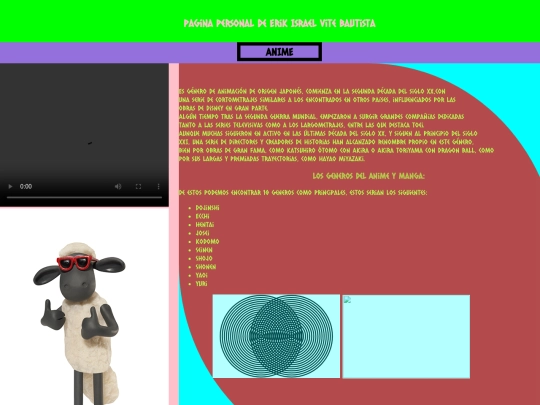 Pagina Personal de Erik Israel Vite Bautista screenshot