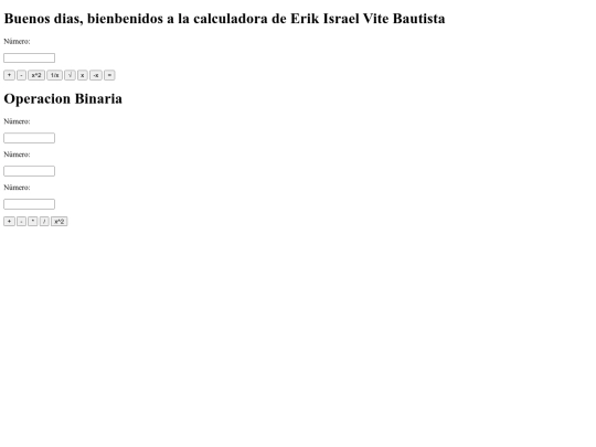 calculadora screenshot