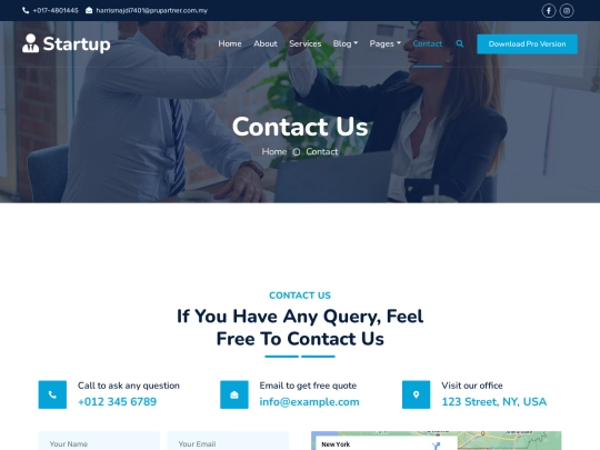 contact screenshot