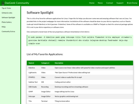 software screenshot