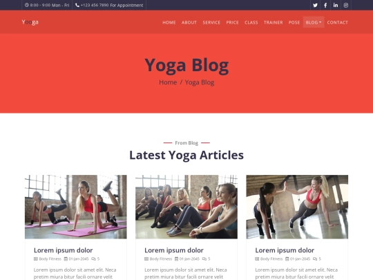 blog screenshot