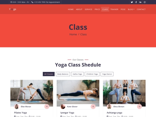 class screenshot