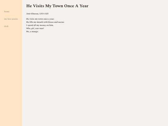 fave_poems/mango screenshot