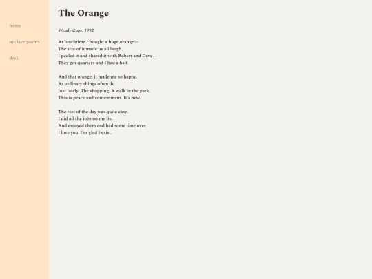 fave_poems/orange screenshot