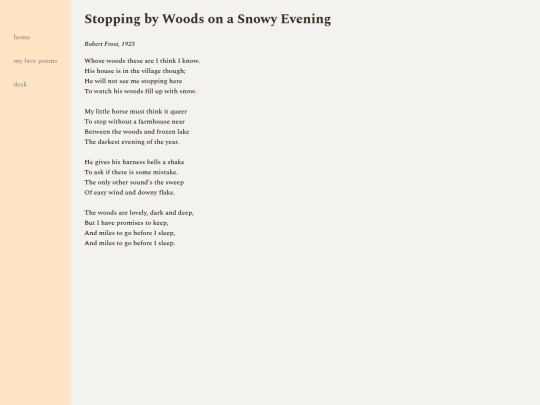 fave_poems/stopping_by_woods screenshot