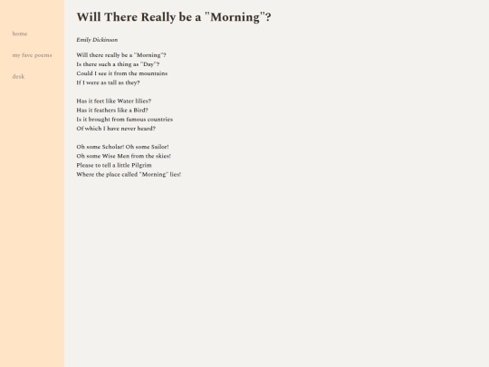 fave_poems/will_there_really_be_a_morning screenshot