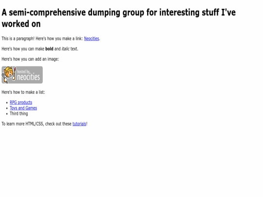 index screenshot