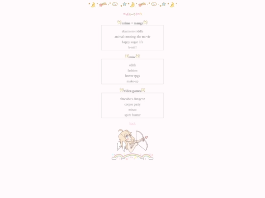 interests screenshot
